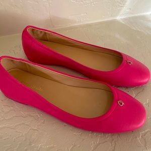 Kate Spade pink flats